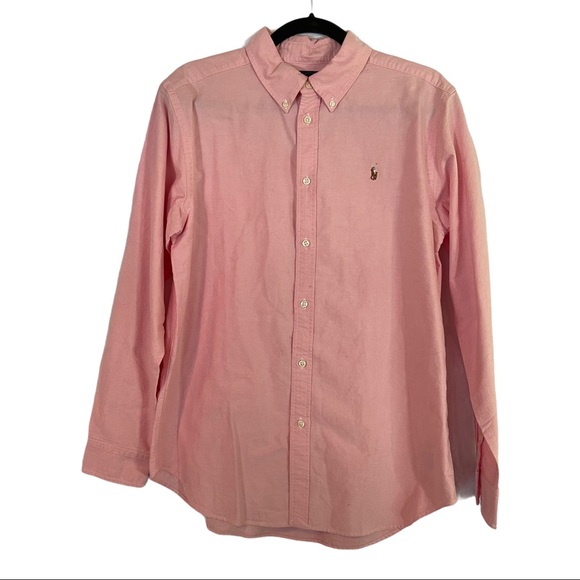 Ralph Lauren Blue Label Other - Ralph Lauren Pink Long Sleeve Button Down Shirt 20